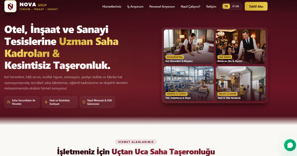 Nova Organizasyon & Turizm Yönetimi