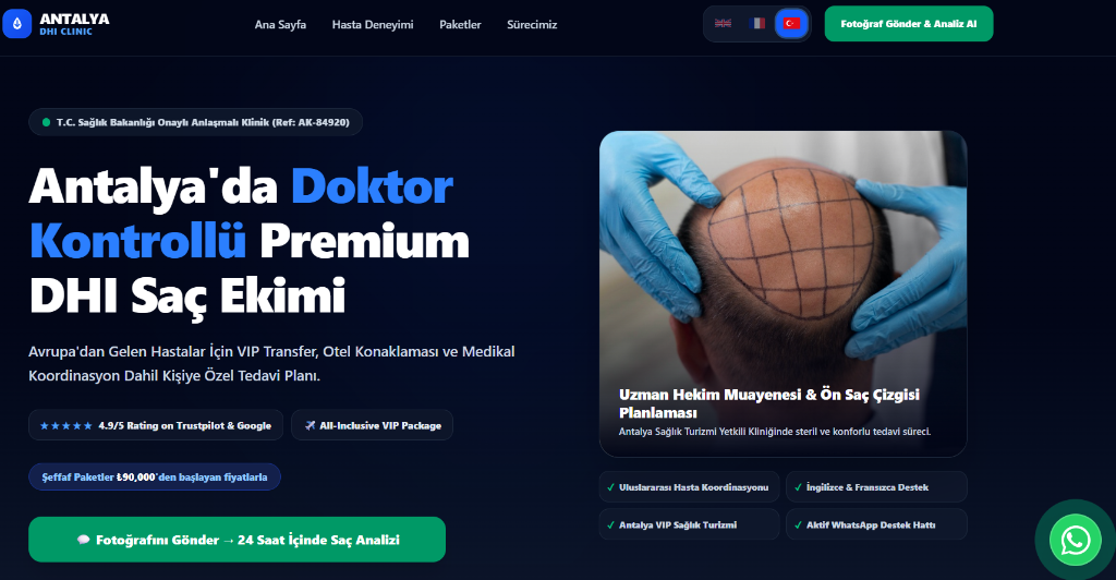 Antalya DHI Saç Ekimi & Sağlık
